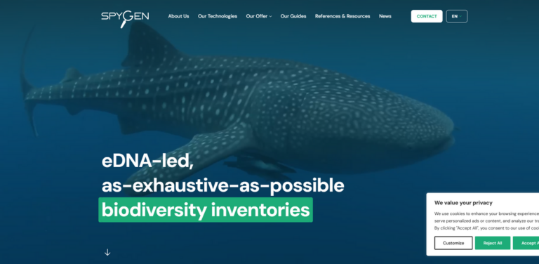 SPYGEN: Advanced eDNA Solutions for Global Biodiversity Monitoring