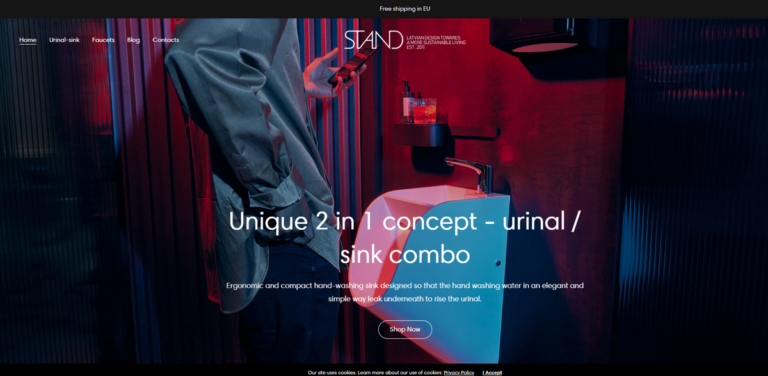 STAND Urinal/Sink Combo: Innovative Water-Saving Bathroom Solutions