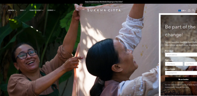 SukkhaCitta: Reconnecting Fashion with Nature and Community