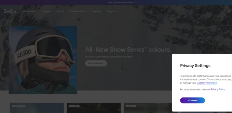 SunGod: High-Performance Sports Goods for Adventure Seekers