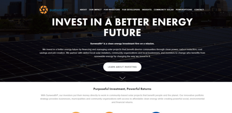Sunwealth®: Transforming Communities Through Solar Investment