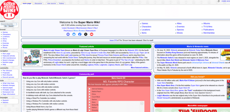 Super Mario Wiki: Your Ultimate Resource for All Things Mario
