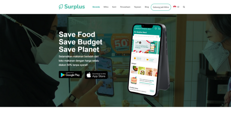 Surplus Indonesia: A Platform for Guaranteed Discounts and Waste Reduction