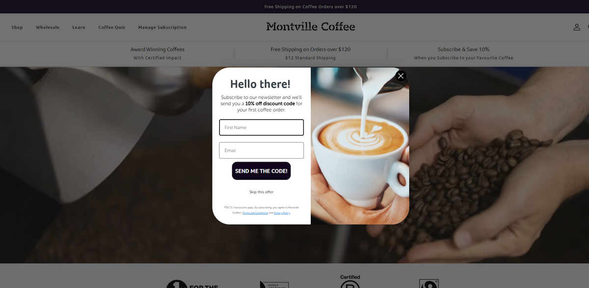sustainable coffee