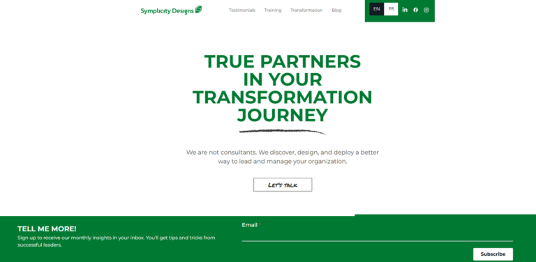 Symplicity Designs: Transforming Organizations Through Strategic Partnerships