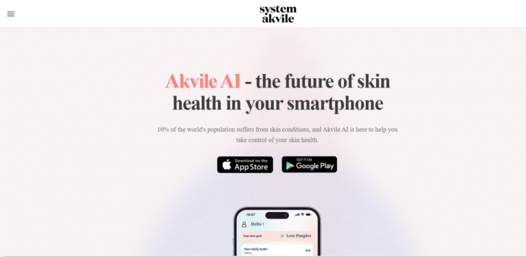 System Akvile: Your Comprehensive App for Personalized Skin Health