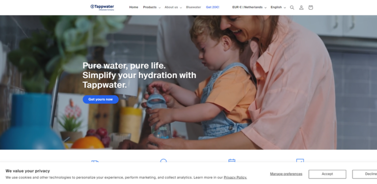 Tappwater: Smart and Sustainable Water Filters for Every Home