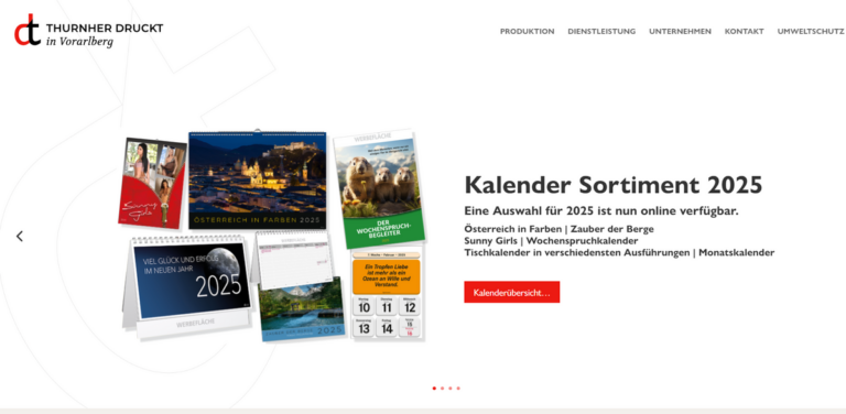 Thurnher Druckt: Comprehensive Printing Solutions and Creative Services