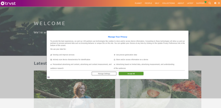 TRVST: Connecting Passion for Change with Knowledge for Impact