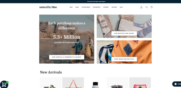 United by Blue: Sustainable Apparel Committed to Ocean Cleanup