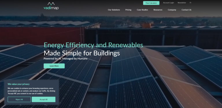 vadiMAP: Simplifying Energy Efficiency and Renewables for Buildings