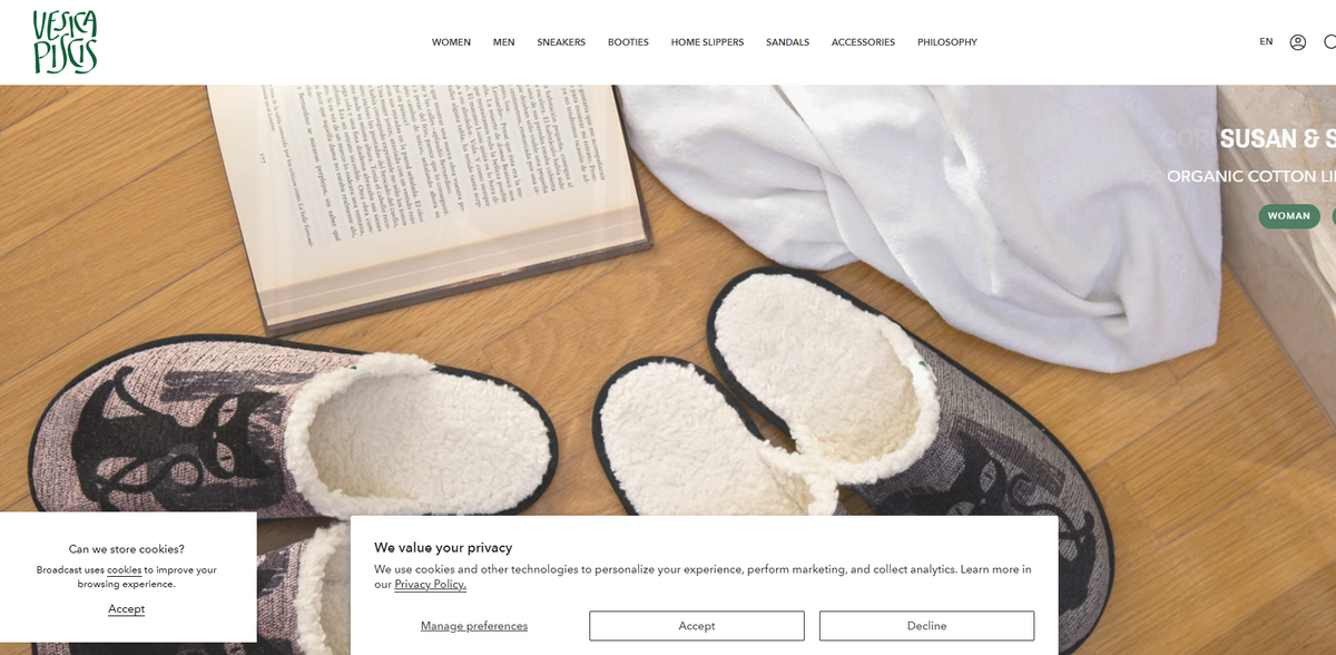 Vesica Piscis Footwear internationalization