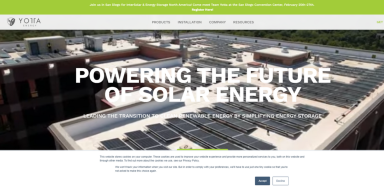 Yotta Energy: Simplifying Commercial Energy Storage Solutions