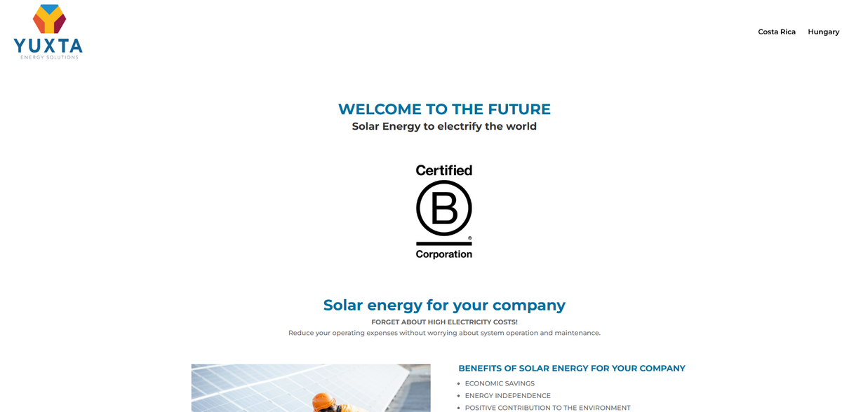 YUXTA Energy solar solutions