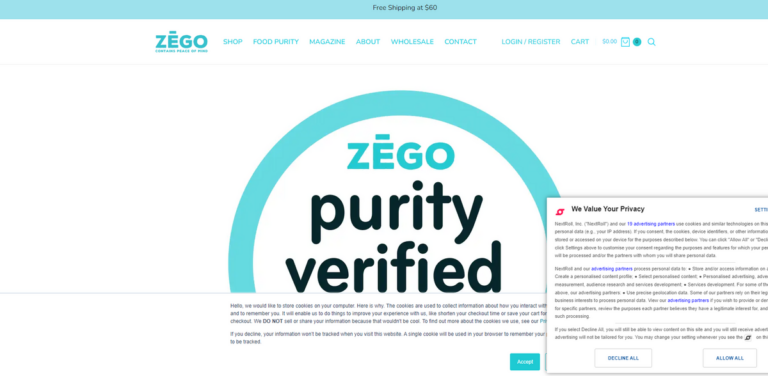 ZEGO Foods: Clean, Nutritious, and Allergy-Friendly Food Solutions
