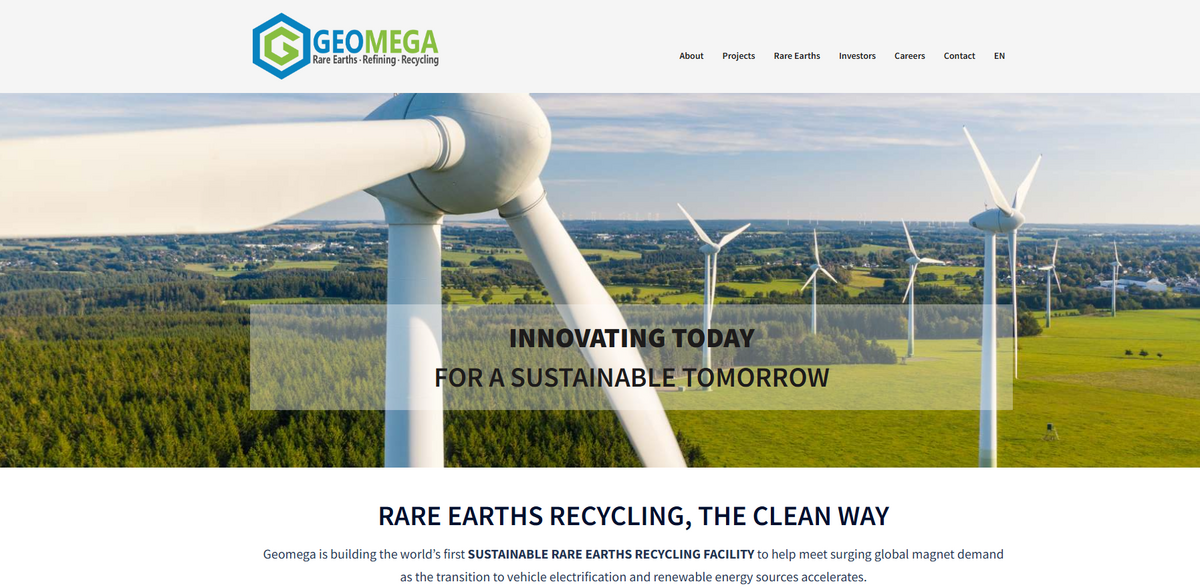 sustainable rare earths recycling