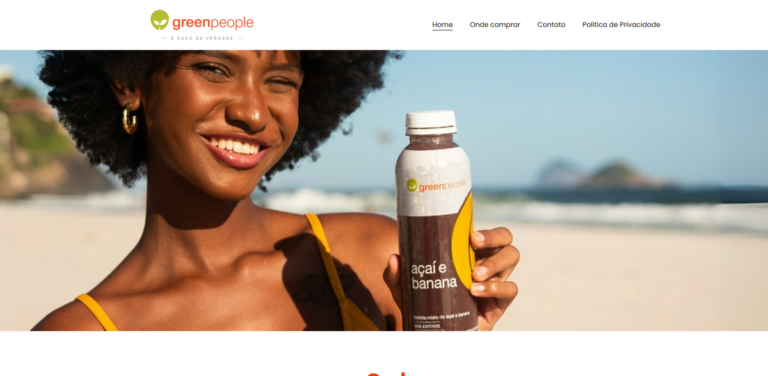 Greenpeople: Natural Juices from Fresh Fruits and Vegetables