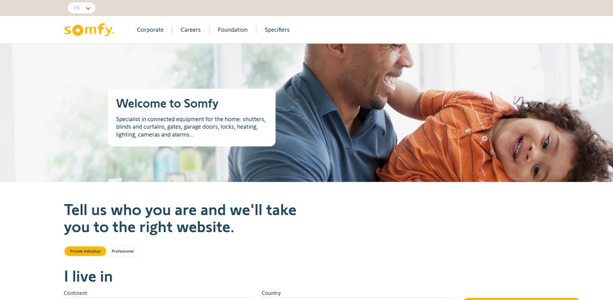Somfy Smart Home Solutions