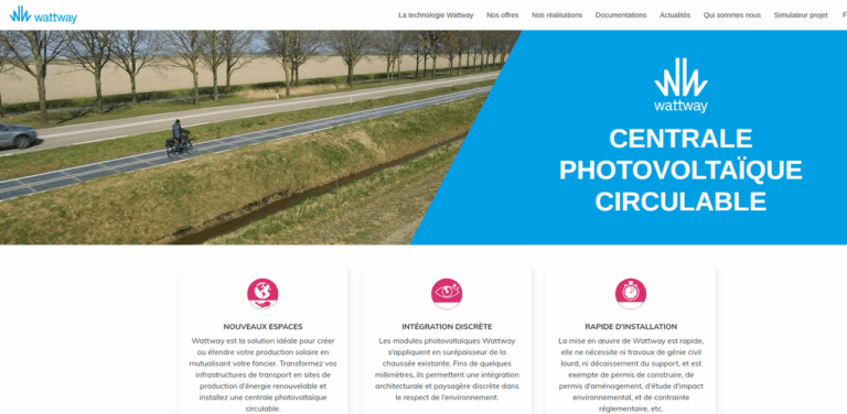 Wattway: Innovative Photovoltaic Modules for Sustainable Infrastructure