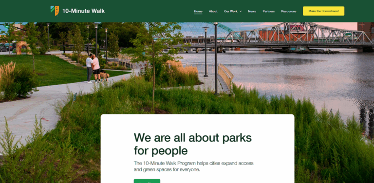 10-Minute Walk Project: Expanding Access to Parks for All