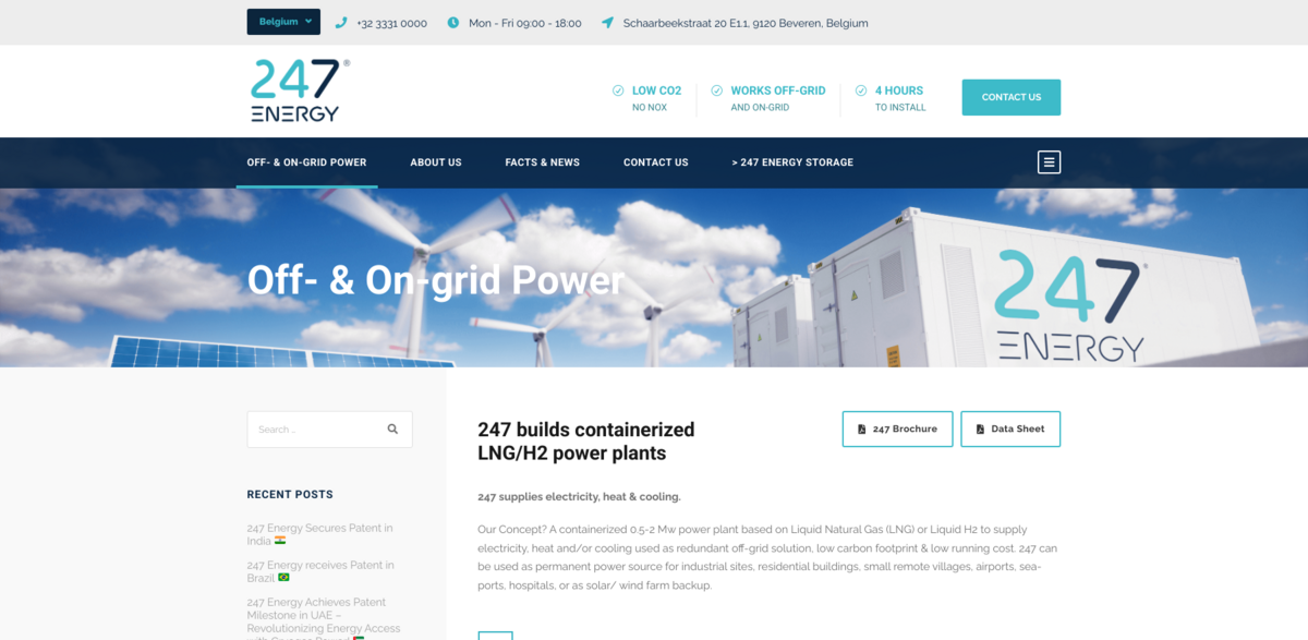 247 Energy microgrids