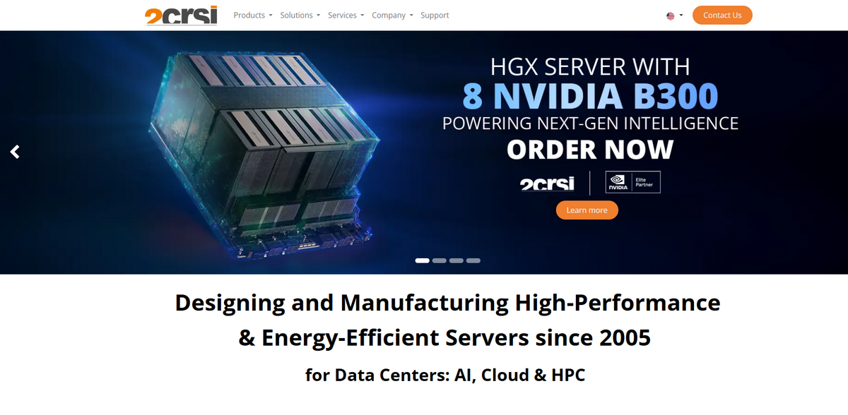 2CRSi Group energy-efficient servers