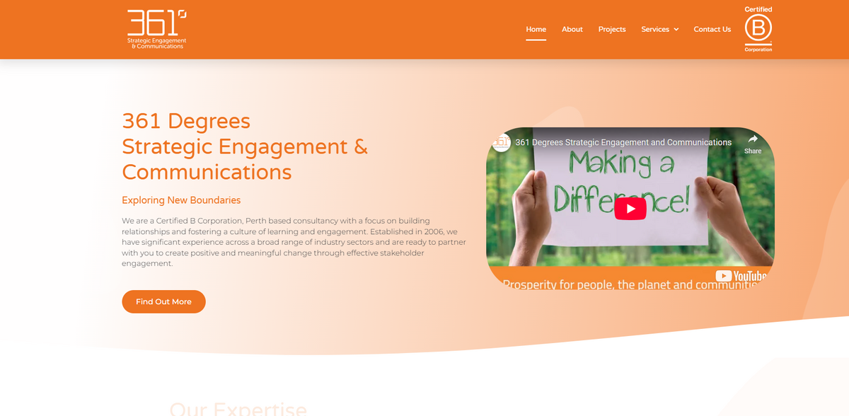 361 DEGREES: Strategic Engagement and Communications Consultancy in Perth