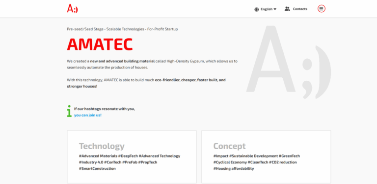 AMATEC: Transforming Construction with High-Density Gypsum
