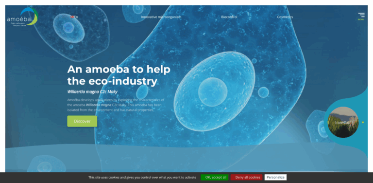 Amoéba: Innovative Greentech Solutions for Microbiological Risk Management