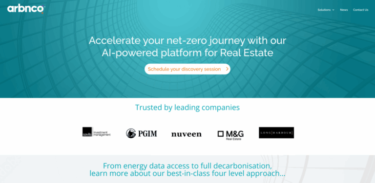 arbnco: Building Performance Technology for Net-Zero Solutions