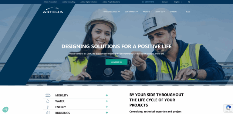 Artelia: Engineering Sustainable Solutions for a Greener Future