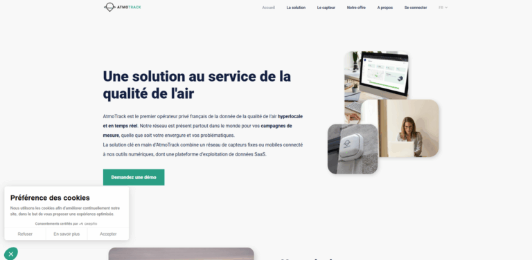 AtmoTrack: Real-Time Air Quality Monitoring for Healthier Communities
