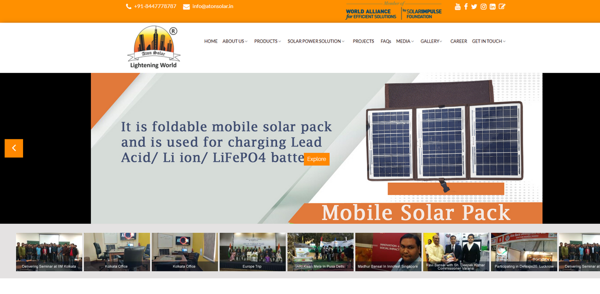 portable solar solutions