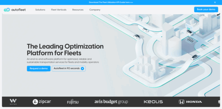Autofleet: A Sustainable Vehicle as a Service Platform for Fleet Optimization