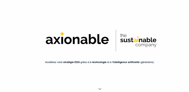 Axionable: Accelerating Sustainable Transformation Through Technology and AI