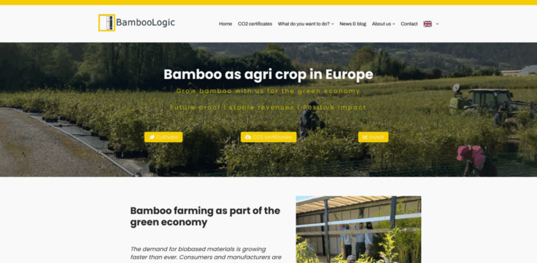 BambooLogic: Cultivating Bamboo for a Sustainable Future in Europe