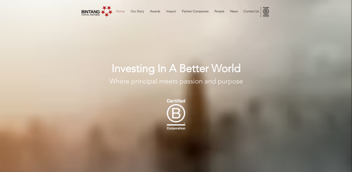 Bintang Capital Partners: Investing in a Better World Through Impact and Innovation