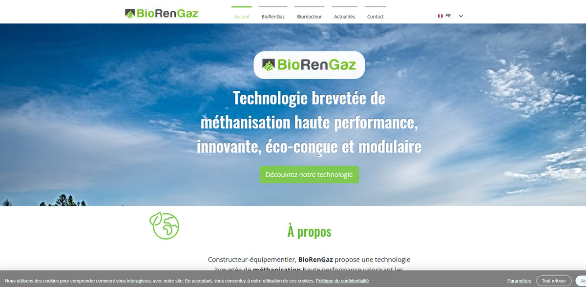 BioRenGaz methanization technology