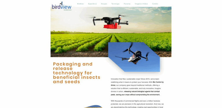 BirdView Drone BioControl: Sustainable Pest Management Using Drones