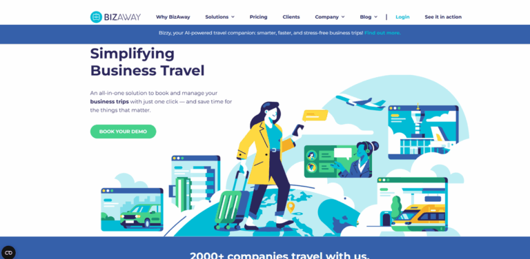 BizAway: Simplifying Business Travel Management with One Click