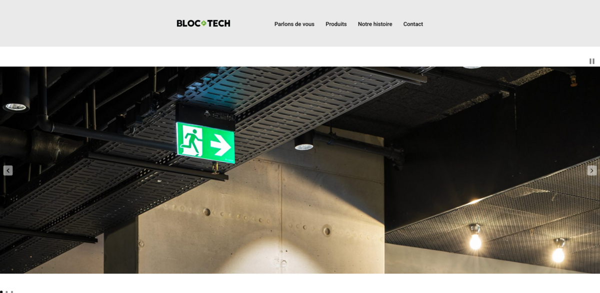 BLOC.TECH emergency lighting