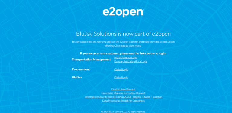 BluJay Solutions: Integrated Supply Chain Management on the E2open Platform