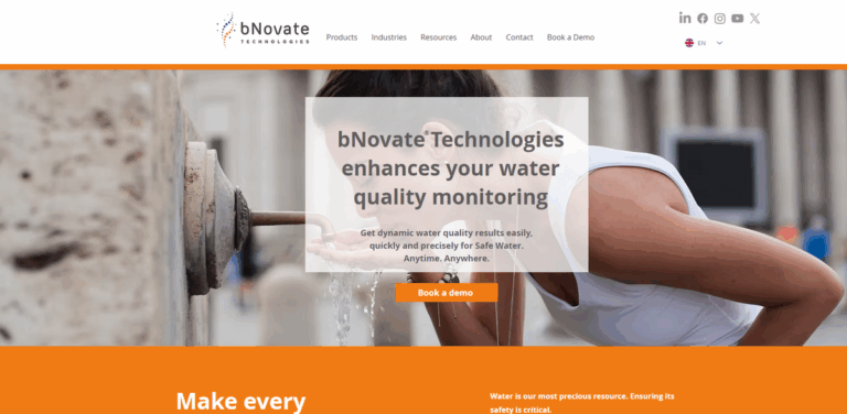 bNovate Technologies: Advanced Water Quality Monitoring Solutions