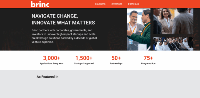 Brinc: Accelerating Global Startups for Sustainable Innovation