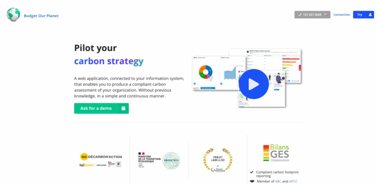 Budget Our Planet: Simplifying Carbon Assessment for Organizations