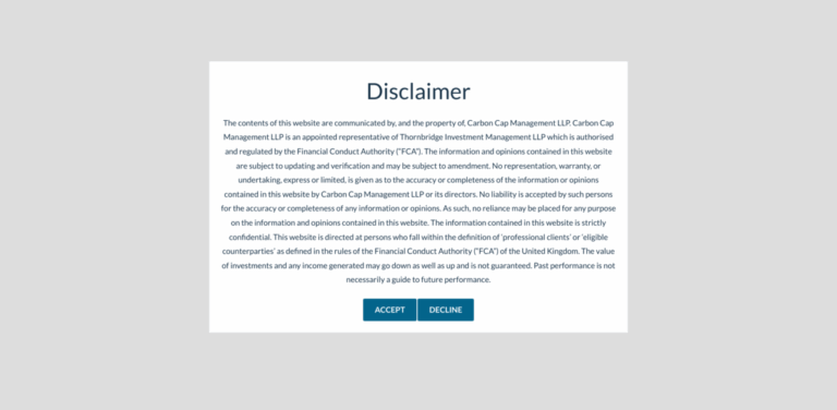 Carbon Cap Management: Driving Climate-Conscious Investment in Global Carbon Markets