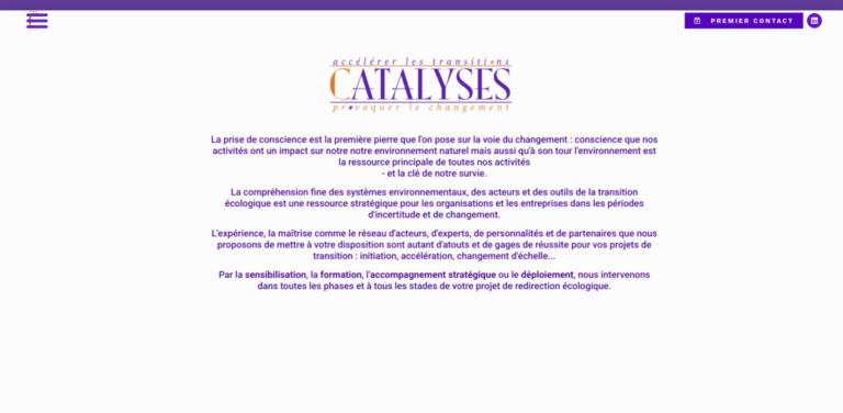 Catalyses: Sustainable Communication and CSR Consultancy for Environmental Awareness