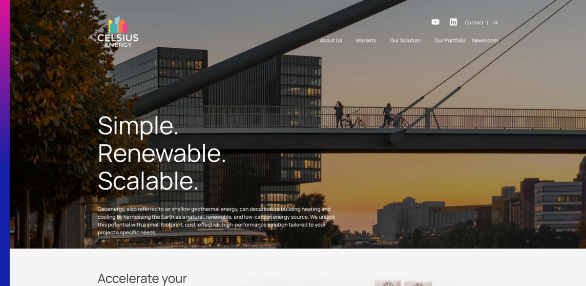 Celsius Energy geothermal solutions