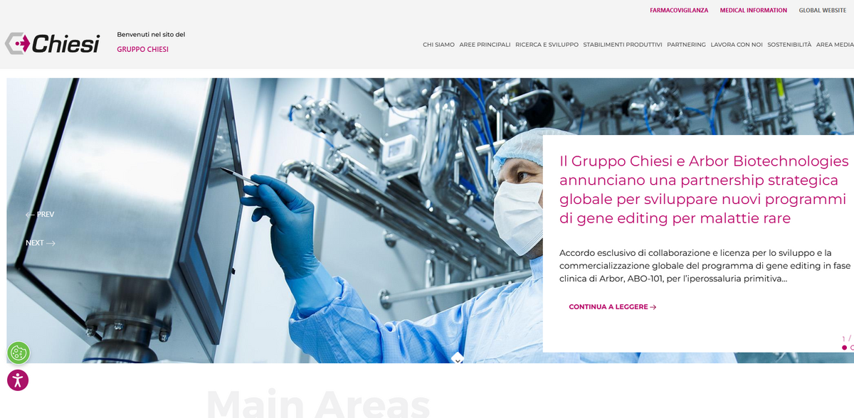 Chiesi Group biopharmaceuticals