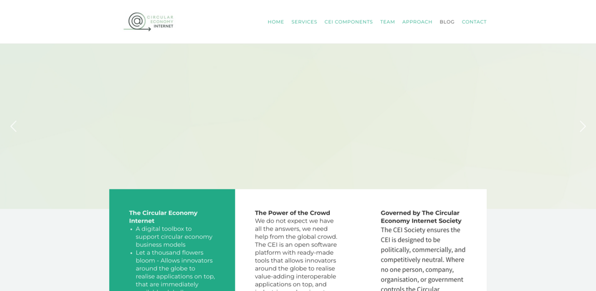 Circular Economy Internet